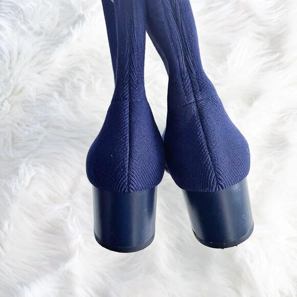 Via Spiga Verena Stretch Knit Sock Booties - Picture 8 of 10